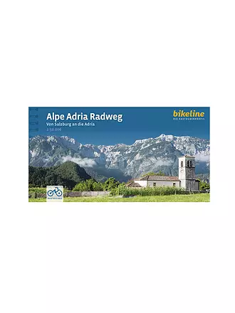 ESTERBAUER | Wanderkarte Bikeline Alpe Adria Radweg | 